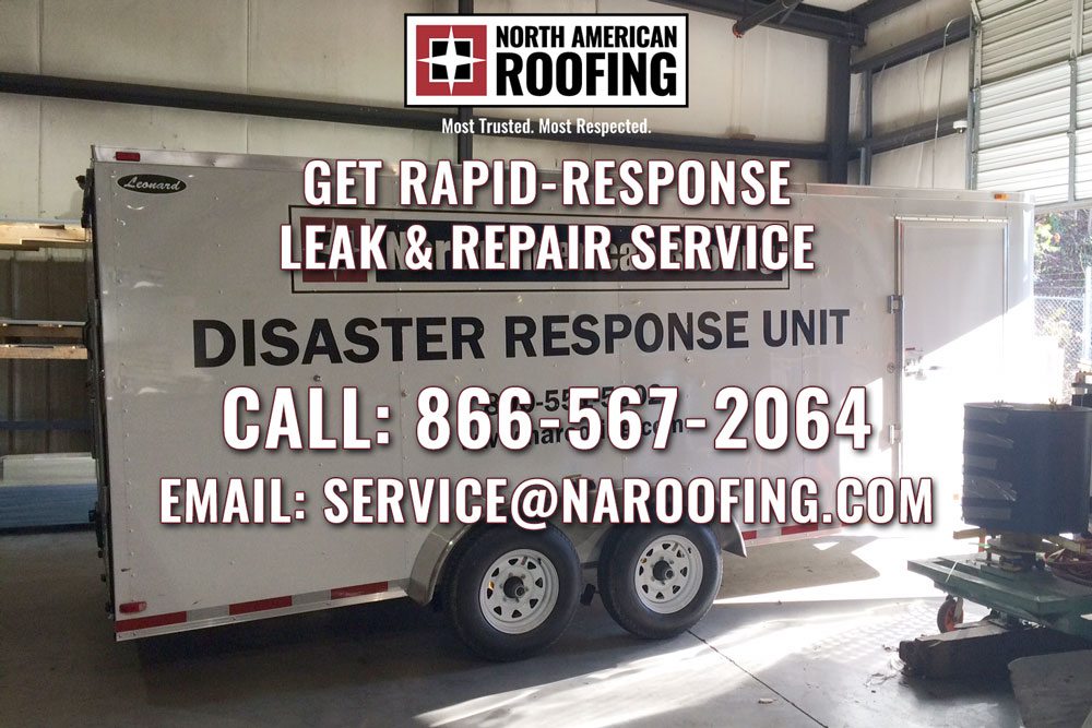 Hurricane Harvey - Commercial Roof Leak and Repair Service