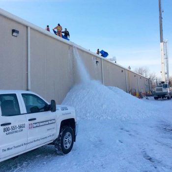 Commercial Snow Removal Contractor North American Roofing