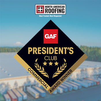 2018 Gaf President's Club 3 Star Commercial Roofing Contractor