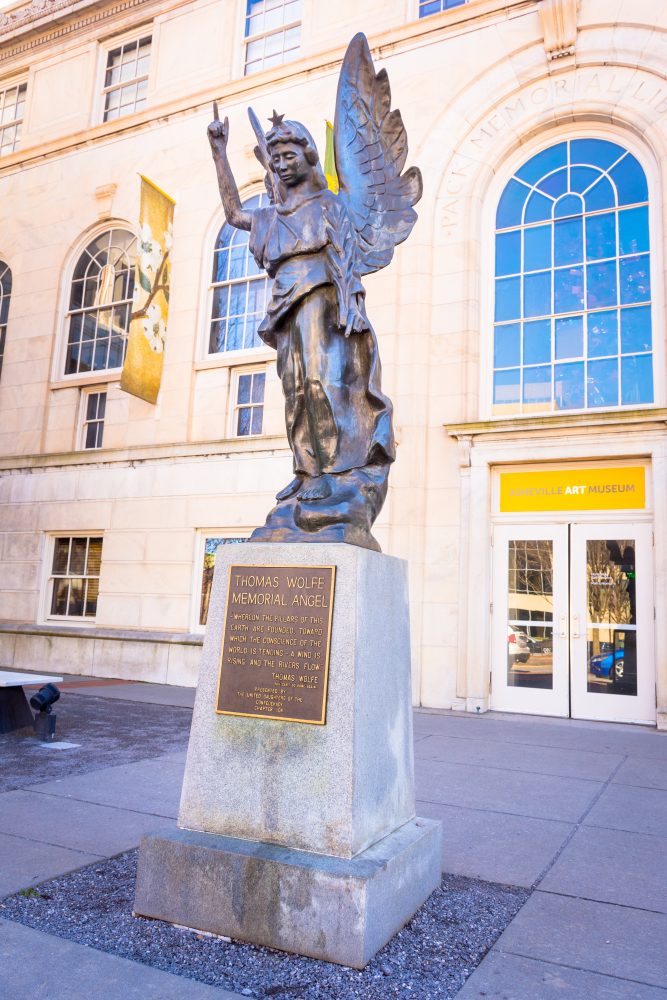 The Thomas Wolfe Memorial Angel