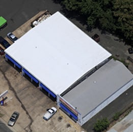 commercial roof installation