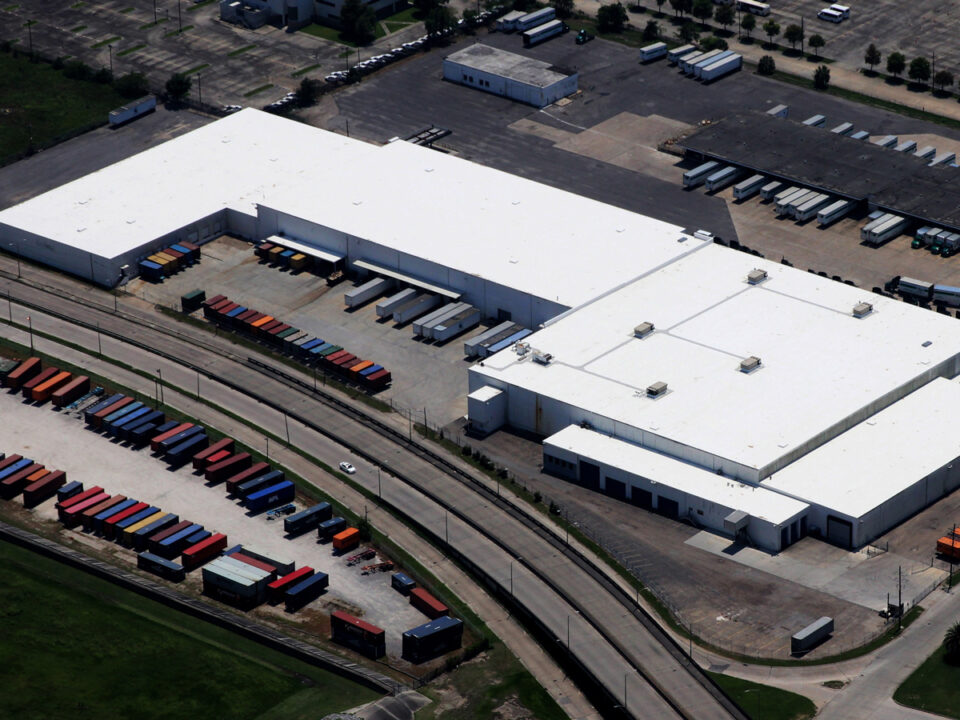commercial roof top JM Schmucker PVC roof in Bloomsburg PA