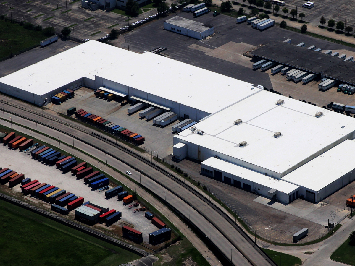 commercial roof top JM Schmucker PVC roof in Bloomsburg PA